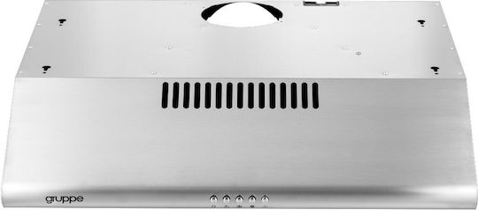 Gruppe Pratico 900 Freestanding Vent Hood 90cm Inox