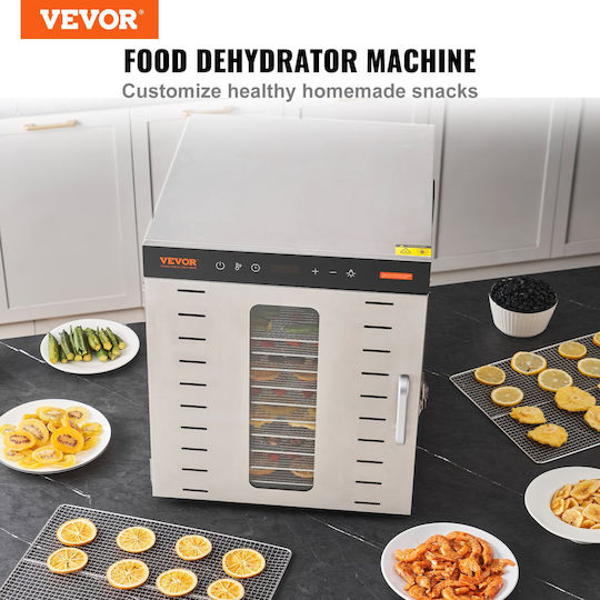 Vevor Commercial Food Dryer & Dehydrator 10-Tray 1000W