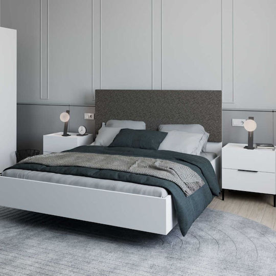 Σετ Комплект Спалня Бял 160x200бр 3бр