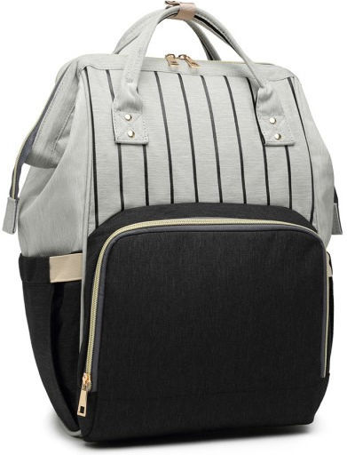 Miss Lulu Diaper Bag Black