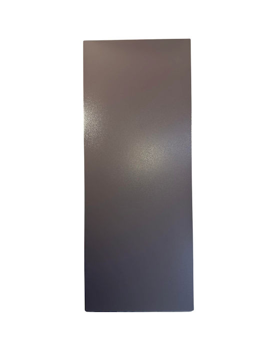 Epiplo-Fos Rectangular Office Desk Surface made of Metal Grey 90x36x2cm 0400080 1pcs