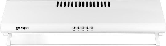 Gruppe Pratico 700 Freestanding Vent Hood 70cm White