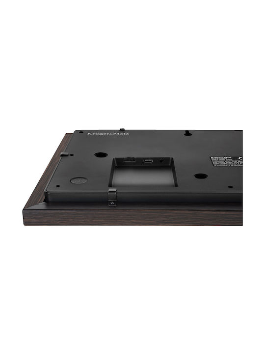 Kruger & Matz Ψηφιακή Κορνίζα 1" Ανάλυσης 1280x800 Λευκή KM1102