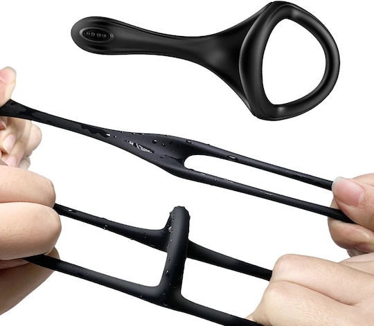Toyboy Soft Stretchy 3 In 1 Cock Ring Taint Teasing Tail Κωδικός Προϊόντος Sw-62273