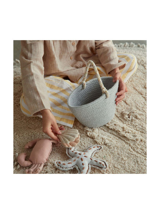 Lorena Canals Kinder Teppich Beige 120x120cm