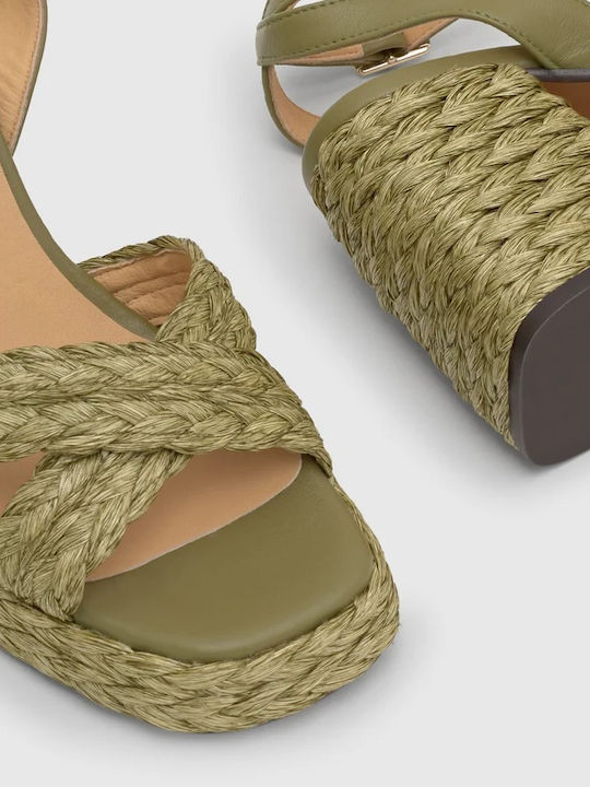 Sandalen Grün