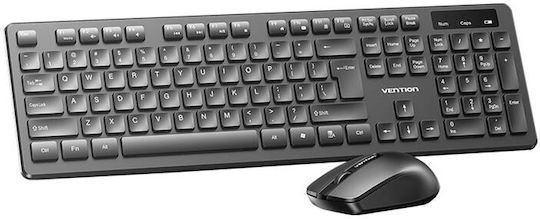 Vention Wireless Keyboard & Mouse Set English UK
