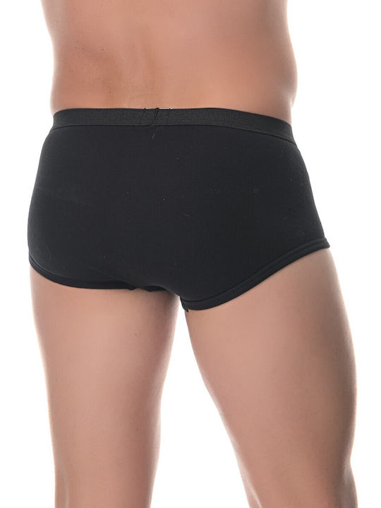 Herren Slips Black 3Packung