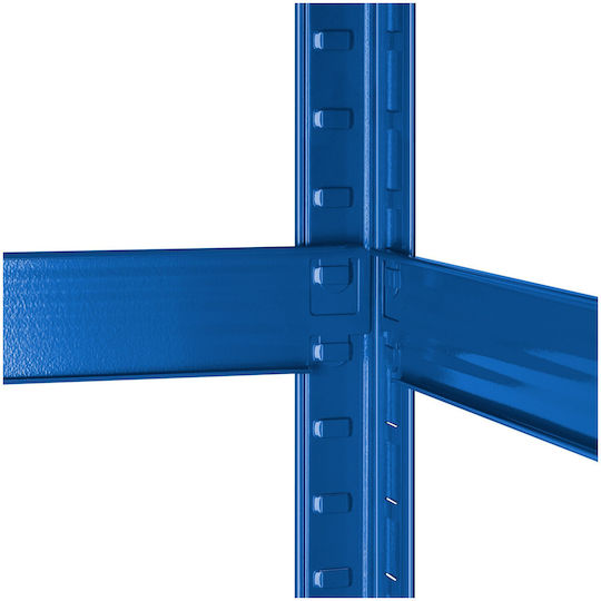 Rebel Dexion Shelf Galvanized 90x40x180cm With 5 Shelves Total Load Capacity 750kg