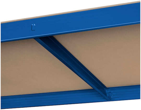 Rebel Dexion Shelf Galvanized 90x40x180cm With 5 Shelves Total Load Capacity 750kg
