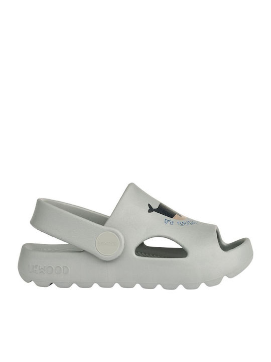Morris Whales Kids Beach Shoes Blue
