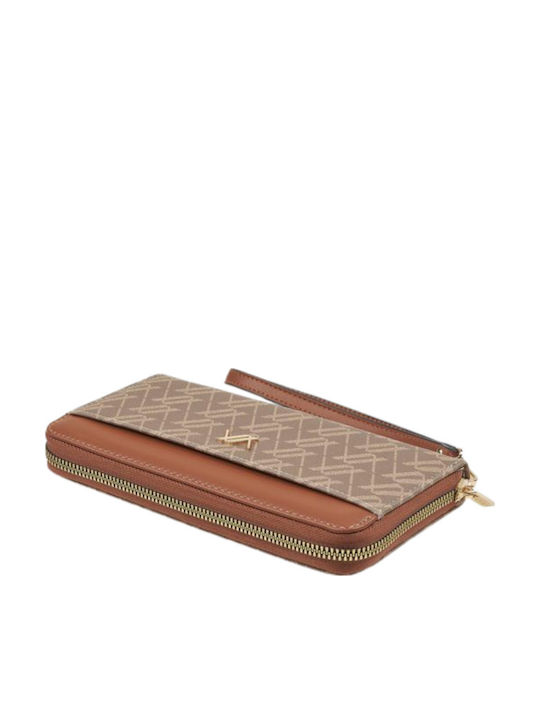 Large Women's Wallet Classic Brown