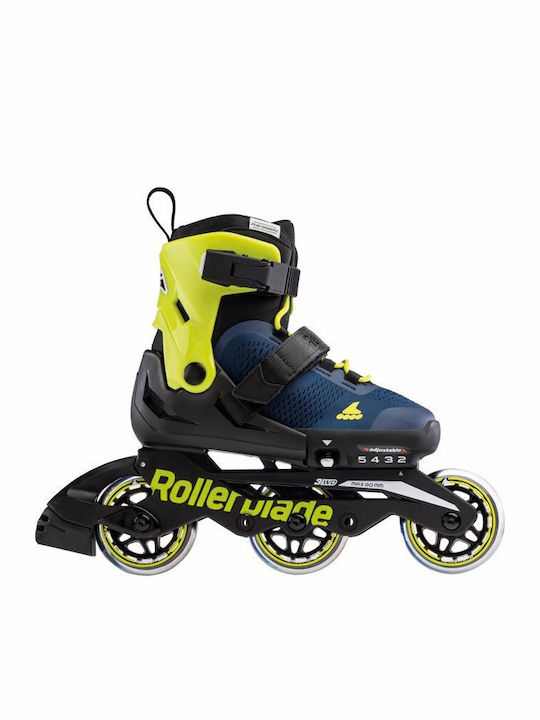 Rollerblade Microblade 3wd În linie Reglabil Role Albastru Pentru Adulți