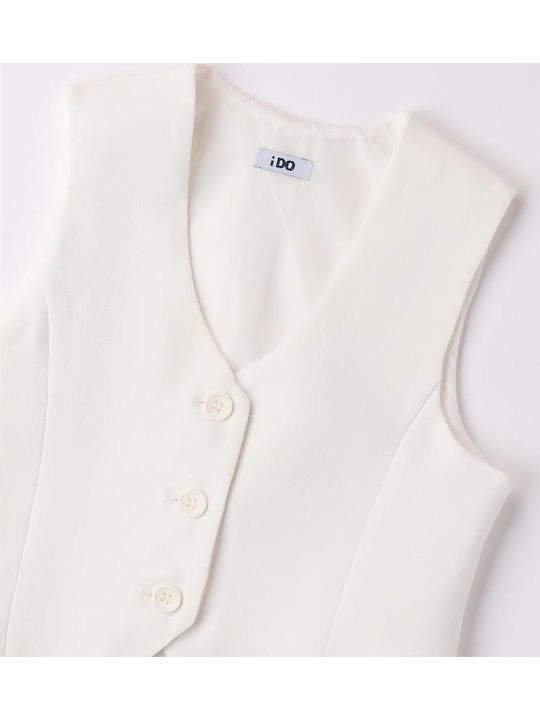 Детска Жилетка White