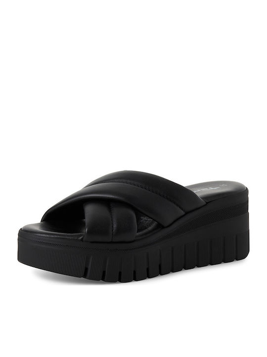 Sandale Din Piele Pentru Damă Negre