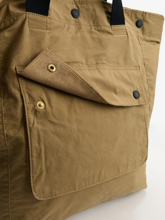 Barbour Backpack Μπεζ