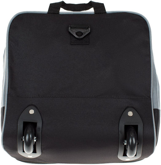 Geantă de voiaj 84lt Negru cu roți Textil L82xW32xH32cm