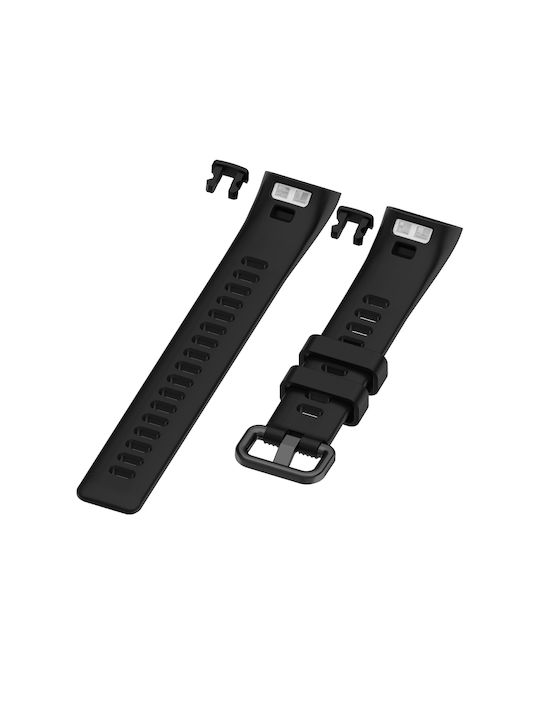 Каишка Силикон Черен (Huawei Band 3, Huawei Band 4 Pro)