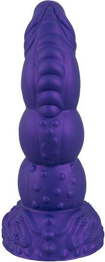 You2Toys Glass Dildo With Suction Cup Purple 22.5cm