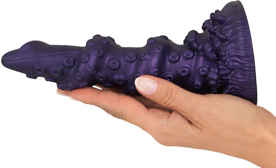 You2Toys Glass Dildo With Suction Cup Purple 20.2cm