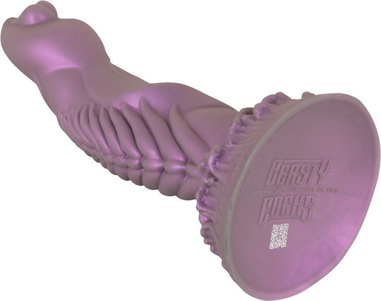 You2Toys Glass Dildo With Suction Cup Purple 21.2cm