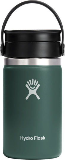 Hydro Flask Wide Flex Sip Lid Ποτήρι Θερμός Ανοξείδωτο BPA Free 350ml Fir