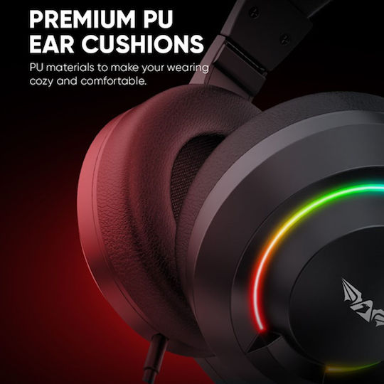 Armaggeddon Pulse 1 Chroma Over Ear Gaming Headset με σύνδεση USB