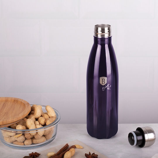 Berlinger Haus Μπουκάλι Θερμός Ανοξείδωτο 500ml Μωβ
