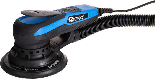 Geko G80811 Έκκεντρο Τριβείο 150mm Ρεύματος 350W με Ρύθμιση Ταχύτητας και με Σύστημα Αναρρόφησης