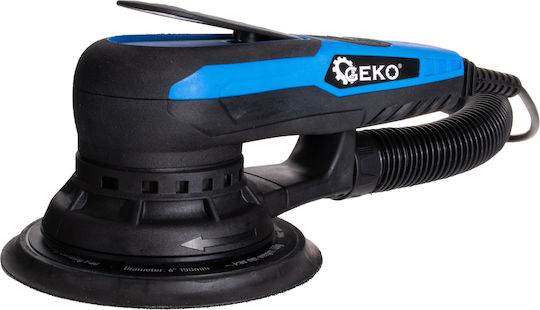 Geko G80811 Έκκεντρο Τριβείο 150mm Ρεύματος 350W με Ρύθμιση Ταχύτητας και με Σύστημα Αναρρόφησης