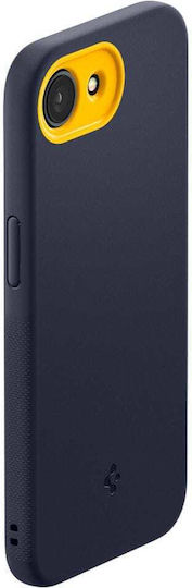 Spigen Nano Pop (MagFit) Silicone 0.3mm Navy Blue Back Cover (iPhone 17e / 16e)
