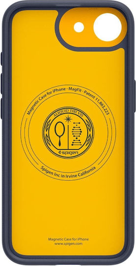 Spigen Nano Pop (MagFit) Silicone 0.3mm Navy Blue Back Cover (iPhone 17e / 16e)