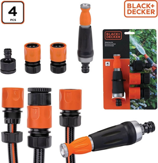 Black & Decker Sprühkopf 4Stück Black