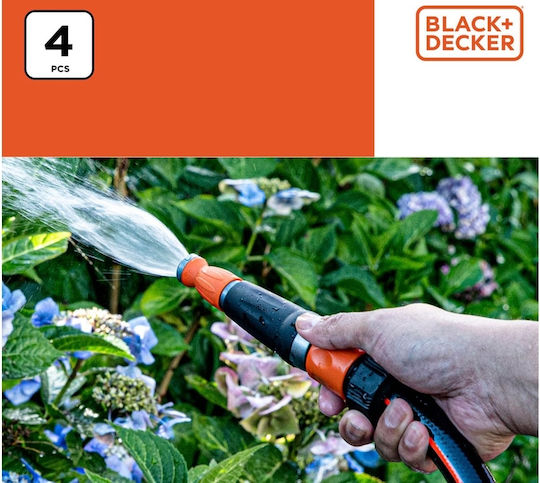 Black & Decker Sprühkopf 4Stück Black