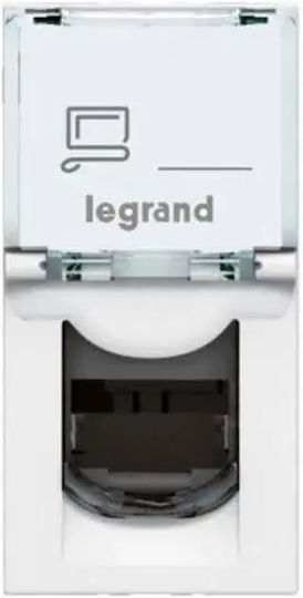 Legrand 0 765 61 RJ-45 Bianco presa energia Legrand 0 765 61 RJ-45 Bianco presa energia