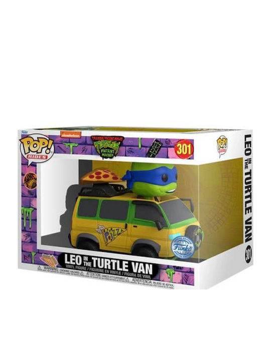 Funko Pop! Rides: Leo in the Turtle Van Ediție Specială