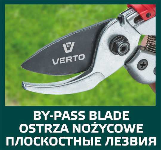 Verto Foarfecă de tăiere Lungime 19.5cm cu Diametru Maxim de Tăiere 18mm