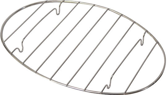 Venus Round Metallic Grill Rack with Legs 35cm