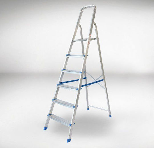 Pankoskal Scară Aluminiu cu 7+1 Trepte 241buc