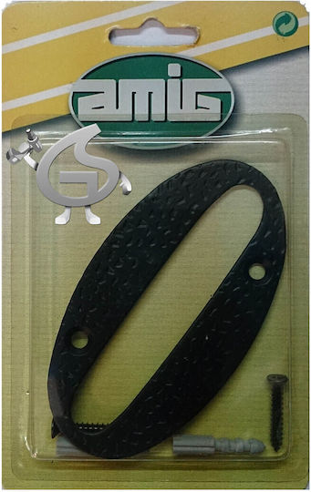Amig Hausnummer in Schwarz Farbe 10cm