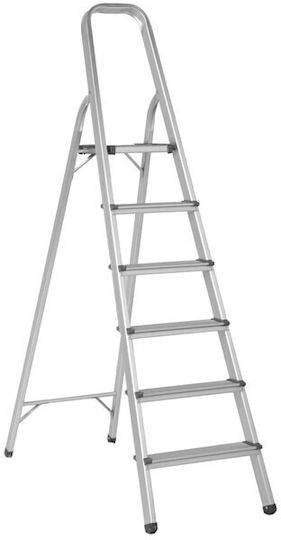 Prostep Σκάλα Αλουμινίου με 5+1 Σκαλοπάτια