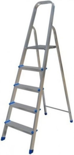 Veritas Leiter Aluminium mit 4+1 Stufen