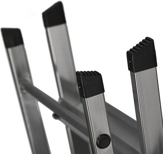 Krause Scară Aluminiu cu 2+1 Trepte 140buc