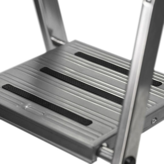 Krause Scară Aluminiu cu 2+1 Trepte 140buc