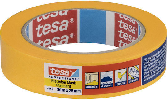 Tesa Paper Tape 25mm x 50m Precision Mask 4344
