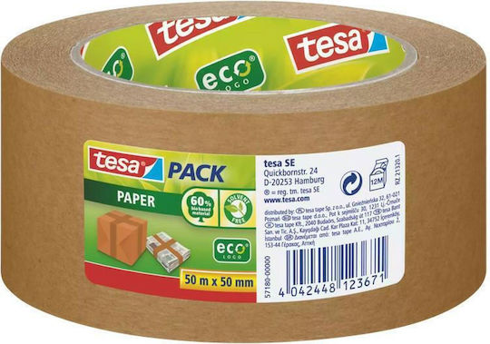 Tesa Хартиена лента Tesapack Eco 50мм x 50м