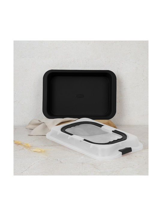 Berlinger Haus Plastic Lunch Box Gray 36.5x24.5cm
