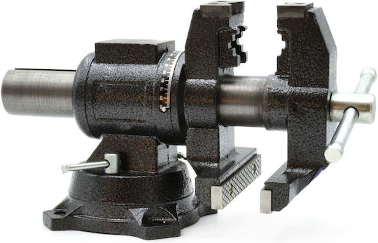 Geko Rotating Countertop Vise Cast Iron with Maximum Opening 125mm
