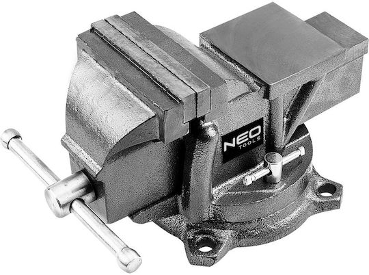 Neo Tools Rotating Countertop Vise Made of Cast Iron with Maximum Opening 150mm