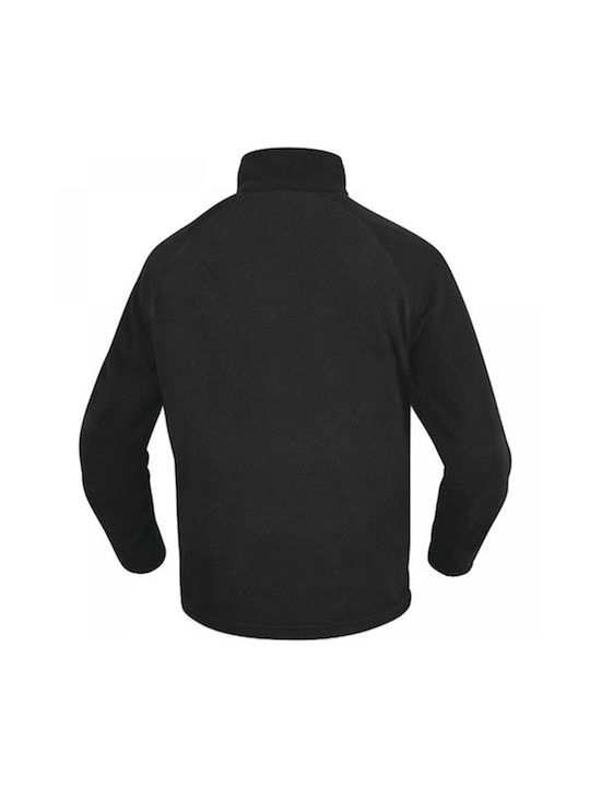 Delta Plus Alma Long Sleeve Work Sweatshirt Black Fleece ALMANO